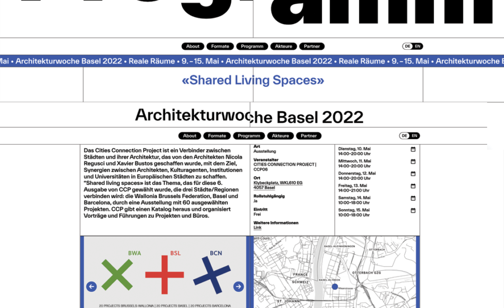 CCP06 participe within the Architekturwoche Basel